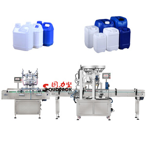 Solidpack automatique 1L 4L 5L 10L bouteilles Jerrycan 20L tambours moteur huile antigel verre <span class=keywords><strong>eau</strong></span> machine de remplissage - Product Image 5