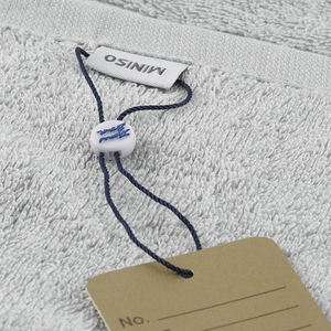 De plástico blanco <span class=keywords><strong>etiqueta</strong></span> Cierre de cadena de <span class=keywords><strong>etiqueta</strong></span> sello para La camiseta - Product Image 2