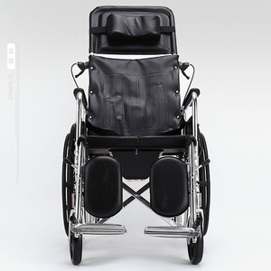 Silla de ruedas reclinable Kaiyang con respaldo alto, de aleación de aluminio, ligera, plegable y con función de inodoro para personas mayores y discapacitadas. - Product Image 1