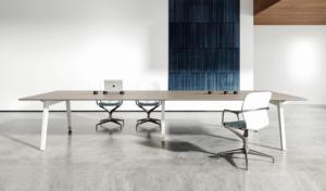 Escritorio Modular Extensible de Madera MFC, Diseño Moderno y Duradero, Convertible en Estación de Trabajo Compartida, para Oficina, Escuela, Hospital, Uso Directo - Product Image 6
