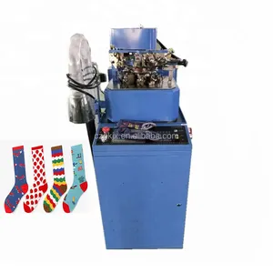 Mesin rajut pembuat kaus kaki terkomputerisasi otomatis peralatan mesin kaus kaki bekas