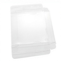 Boîte transparente de haute qualité pour cartes de jeu GBA/GBC/GB version américaine, boîte de rangement et de protection en plastique PET pour collection