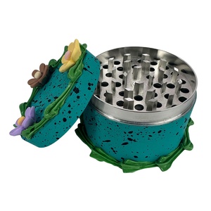 FakeCake Grinder Cupcake Herb Grinder White Strawberry Cake Cute Girl Princess Grinder - Product Image 2