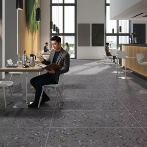 Gris pierre 600x1200mm Moule mat anti-dérapant Carreaux de sol en céramique rustique en porcelaine Premium - Product Image 1