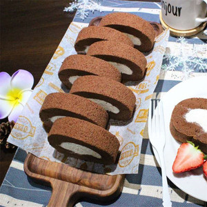 Zheng Yujiang Baking <b>Paper</b> 25x21cm Oil-proof Food Grade Cake Mat <b>Paper</b> For <b>Kitchen</b> Use - Product Image 1