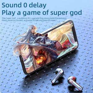 S20หูฟังสำหรับเล่นเกมไร้สายอย่างแท้จริงตัดเสียงรบกวนจอแสดงผลแบตเตอรี่ LED M10 M19 F9 TWS Pro 3 4 5 6 JL ชิปเซ็ตพลังกันน้ำ - Product Image 2
