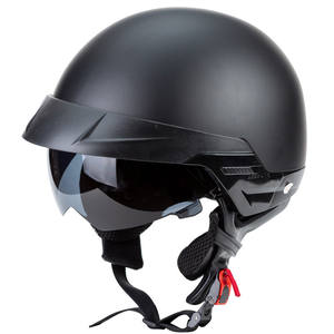 Casque de moto ouvert certifié ABS pour Harley Cruiser, universel pour toutes les saisons, état neuf - Product Image 2