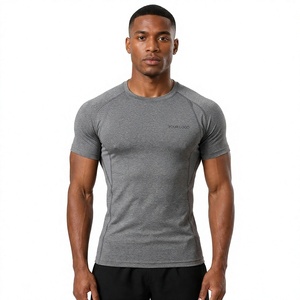 Custom Athletic <b>Compression</b> <b>Shirt</b> Men's Athletic Performance <b>Compression</b> T-<b>Shirt</b> Short Sleeve Training <b>Compression</b> <b>Shirt</b> - Product Image 1