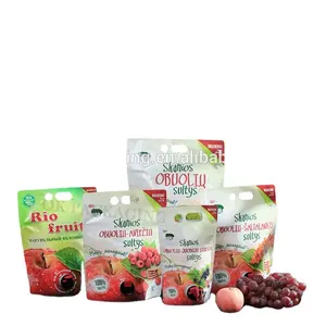 Top Quality Printed Bag In Box Juice Red Wine Liquid Packaging Bib Bag In Box Fruit Juice Tap Bag