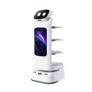 Robot di Consegna Cibo Completamente Automatico e Intelligente per Servizio Ristoranti e <span class=keywords><strong>Hotel</strong></span> - Product Image 1
