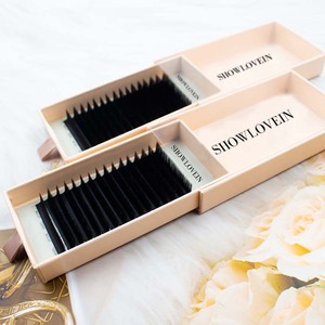 Cashmere siêu máy bay phản lực đen Lash khay Chất lượng cao 0.03 0.05 mét C CC D DD dễ dàng cổ điển Cashmere lông mi mở rộng - Product Image 4