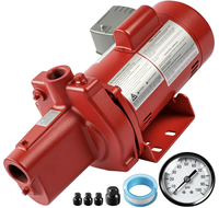 Pompe à jet pour puits peu profond en fonte 602207, 3/4 CV, 115/230 V, double tension, débit max. 16 GPM, hauteur de refoulement max. 150 pi