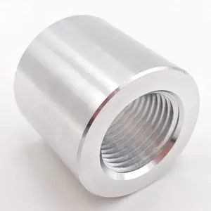 Oem Custom Cnc Turning Titanium Round Threaded M3 M4 M5 M6 M8 Metal 316L Stainless Steel Aluminum Spacers