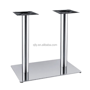 בסיס שולחן מתכת יוקרתי ועמיד במיוחד, נגד נדנוד, בעל יכולת נשיאת משקל, נירוסטה, משטח חלק, מתאים לשולחן אוכל או קפה - Product Image 5