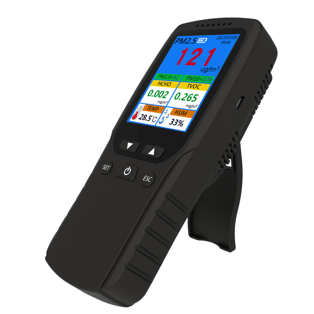 Temtop M10i Détecteur de Qualité de l'air pour PM2,5 HCHO TVOC AQI, Appareil Mesurant de Qualité Air Intérieur Portable Intelligent avec APP Temtop M10i Détecteur de Qualité de l'air pour PM2,5 HCHO TVOC AQI, Appareil Mesurant de Qualité Air Intérieur Portable Intelligent avec APP