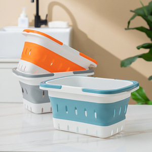 <span class=keywords><strong>Panier</strong></span> à linge pliable mural avec poignée pour salle de bain, idéal pour le rangement des vêtements sales – Vente en gros, produit phare - Product Image 3
