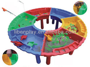 Nouvelle <span class=keywords><strong>Bac</strong></span> à <span class=keywords><strong>Sable</strong></span> en Plastique pour Enfants en Forme de Citrouille avec Couvercle, Design Adorable - Product Image 6