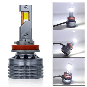 โปรเจคเตอร์ไฟหน้า H4 LED K20 300W พร้อมหลอดไฟ LED สำหรับไฟหน้าแบบสามหลอดทองแดง หลอดไฟหน้า H4 LED สำหรับอุปกรณ์ตกแต่งภายในรถยนต์ - Product Image 5