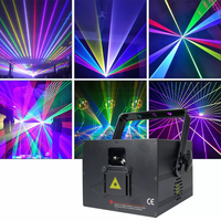 Laser d'animation RVB 6W électrique à couleurs vives, Bluetooth, pour intérieur/extérieur, spectacle DJ, DMX512, éclairage de scène de mariage, fête en club - Vente chaude