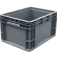 Caisses en plastique de grande capacité empilables pour le stockage à usage intensif | Euro Standard