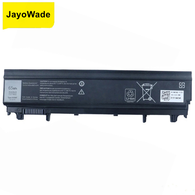 Korea Cell VV0NF Laptop Battery for DELL Latitude E5440 E5540 Series VJXMC N5YH9 0K8HC 7W6K0 FT6D9 11.1V 65WH VV0NF Batteries