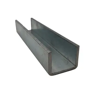 Alle Größen Stahl profil U-Kanal Stahl verzinkt GI U Stahl kanal Preisliste Hersteller