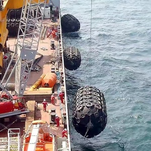 Defensa Neumática Yokohama de Qingdao Zhonghaihang con Conjunto de Eslingas para Atracado de Buques de Carga, Resistente a la Abrasión - Product Image 6
