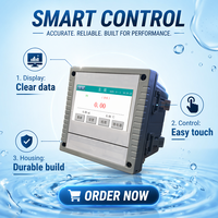Sonde pH/ORP résistante aux hautes températures, précision 0,01 pH, étanche, en ABS, pour la surveillance des eaux usées industrielles