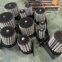 Machine automatique de fabrication de conduits flexibles en aluminium pour la ventilation et l'évacuation des systèmes CVC