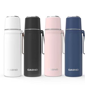 Bình giữ nhiệt 500ml in logo tùy chỉnh, mẫu mới, chất liệu thép không gỉ chân không, nắp đa năng - Product Image 1