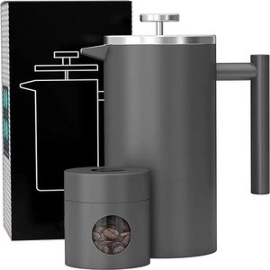 Unisweet Classic – Ensemble Presse-Agrumes et Pot à <span class=keywords><strong>Café</strong></span> en Acier Inoxydable 304 – Extraction de <span class=keywords><strong>Café</strong></span> Pur et Fort – Modè<span class=keywords><strong>le</strong></span> Durable et Résistant à la Rouille - Product Image 2