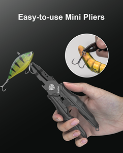 Pro pinze da pesca in acciaio inox per giappone Eging esche pesca a prova di acqua salata con gancio Cutter Modulare strumento ad anello - Product Image 6