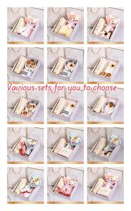 Kipas genggam kecil hadiah Logo kantong vakum termos Mug Hadiah Set dari kotak bunga dalam kotak hadiah untuk Hari Valentine - Product Image 3