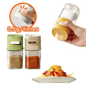 Custom LOGO COLOR 180ml Glass Seasoning <b>Shaker</b> Condiments Spice Herbs <b>Bottles</b> Designer Tag Cooking Salt Pepper <b>Shakers</b> 0.5g - Product Image 1
