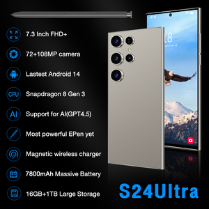 2024 S24 Ultra 16GB + 1TB điện thoại thông minh 6.8inch Điện thoại thông minh Điện thoại di động 0 cứng mở khóa thẻ kép 5g điện thoại thông minh android14 - Product Image 6