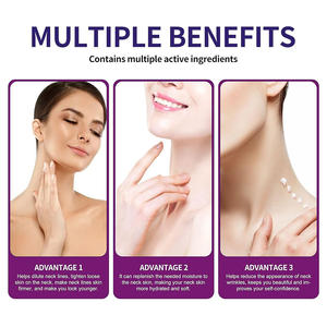 Crema Antiarrugas para el Cuello con Rodillo Reafirmante y Blanqueadora Orgánica Personalizada de Fábrica para Cuello Oscuro - Product Image 5