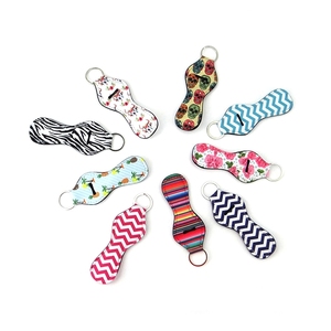 Custom-fare neoprene supporto di chapstick gloss lip titolare sacchetto del keychain del <span class=keywords><strong>usb</strong></span> più leggero - Product Image 3