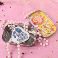 Boîtes en fer métalliques personnalisées en gros, boîtes cadeaux en fer blanc, boîtes en étain imprimées sur mesure, boîtes rectangulaires en métal vides à charnière