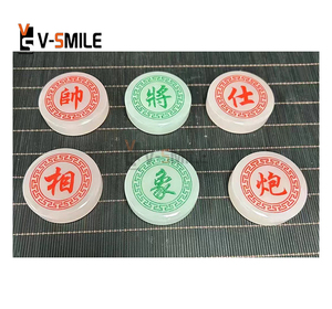 Pierre pliante onyx échecs jeu de stratégie de table pièces de plateau pliables ensemble de voyage échecs chinois pour 2 joueurs pour l'entraînement cérébral - Product Image 4