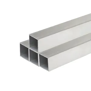 6063 6061 7075 5083方形铝矩形管定制厚壁铝管铝管