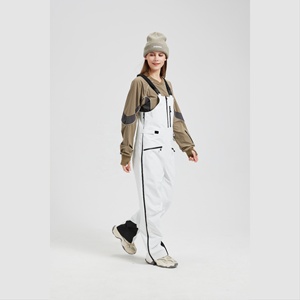 Pantalones de Esquí Profesionales para Hombre y <span class=keywords><strong>Mujer</strong></span>, de Alta Calidad, para Deportes de Invierno al Aire Libre, Resistentes al Viento, Cálidos, Impermeables, con Costuras Selladas y Cremallera - Product Image 1