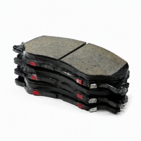 Kampas Rem Keramik Depan untuk Isuzu Mu-x D-max Suv D2537 5-87615-064-0 Mux 2020 Produsen Kampas Rem Harga Kampas Rem Cakram