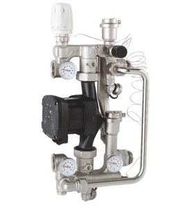 Bơm nhiệt sử dụng tốc độ dòng chảy lớn 1/2 "pex Ống thép không gỉ sưởi ấm đa tạp cho hệ thống sưởi ấm dưới sàn - Product Image 4