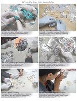Vente en gros d'usine, bracelet en argent sterling 925, bijoux fins, argent massif, pour femmes