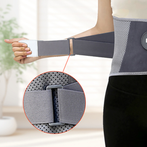 QTY- # A #      Ceinture de soutien lombaire avec technique de compression chaude spontanée, soutien dorsal et ceinture abdominale de contention - Product Image 3