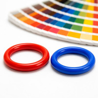 Assortiment d'anneaux toriques médicaux en silicone PU couleur personnalisée, étanches, résistants à l'usure, conformes aux codes RAL et PMS, plus de 5000 tailles, OEM