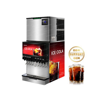 Distributeur de soda silencieux TWBEVERAGE avec machine à glaçons intégrée pour café et bar - Product Image 6