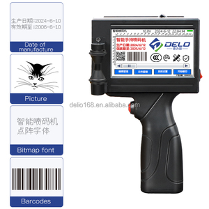 Deliou Mini Thông Minh Cầm Tay Máy In Phun Thời Hạn Sử Dụng Mã Hóa Mã QR Mã Vạch Logo Di Động Cầm Tay Nhiệt Máy In Phun - Product Image 1