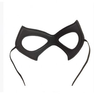 Masque facial en cuir PU en forme de chat pour Halloween, noir, imperméable, masque en cuir pour cosplay, masque de chat pour femme, décoration de fête costumée - Product Image 3