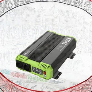 อินเวอร์เตอร์พลังงานแสงอาทิตย์สำหรับรถยนต์ DC 24V AC 220V อินเวอร์เตอร์แบบเดี่ยวสำหรับอุตสาหกรรมกำลังไฟสูงสุด3000W - Product Image 3